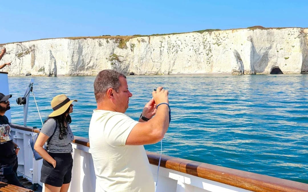 From Poole: Jurassic Coast and Old Harry Rocks Circular Cruise Image 5