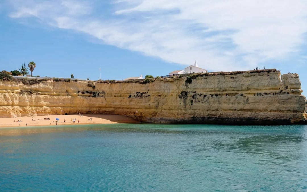From Portimão: Benagil Cave and Coastline Catamaran Cruise with Brunch Option Image 7