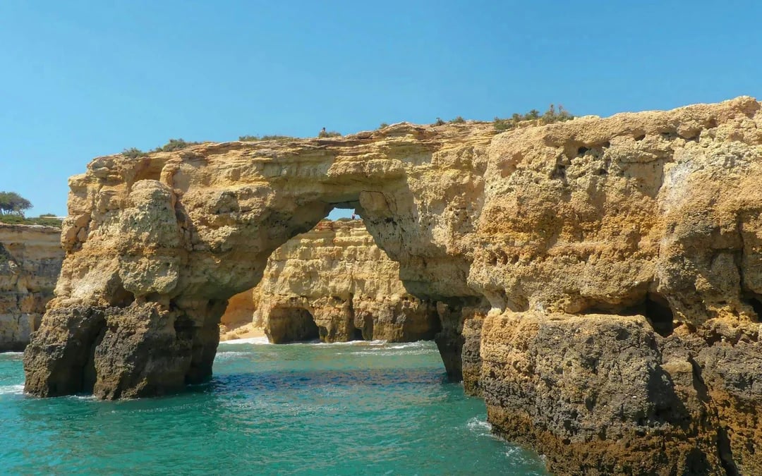 From Portimão: Benagil Cave and Coastline Catamaran Cruise with Brunch Option Image 9