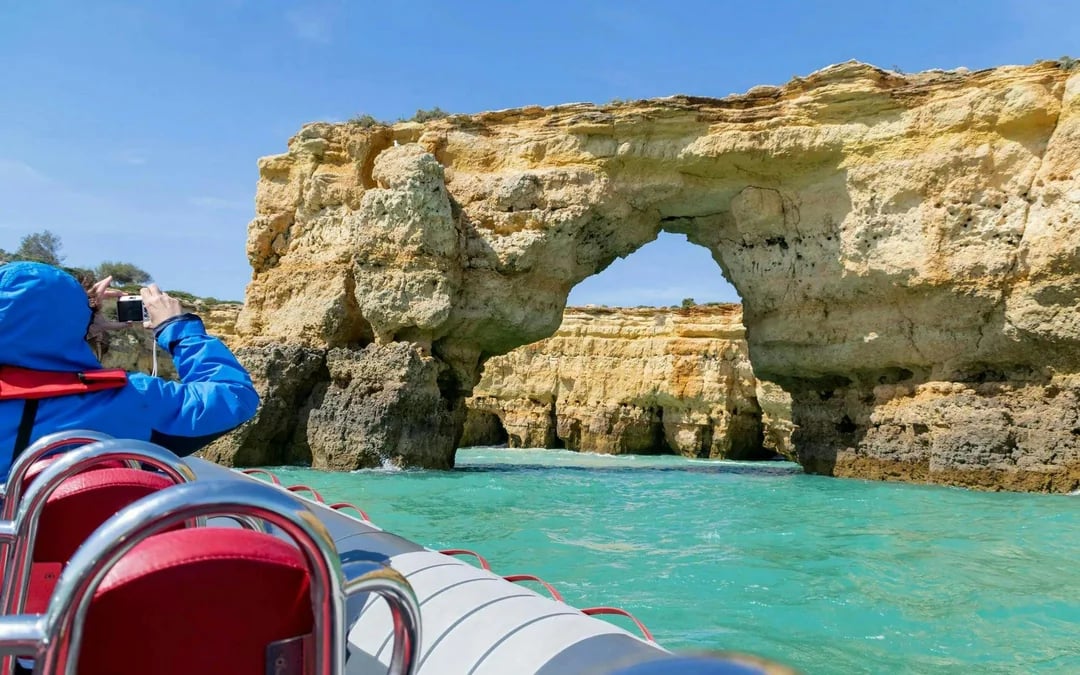 From Portimao: Benagil Cave & Dolphin Watching Boat Tour Image 3