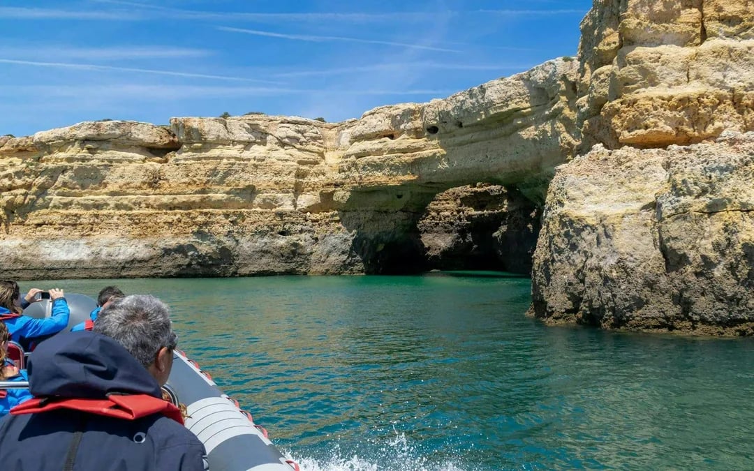 From Portimao: Benagil Cave & Dolphin Watching Boat Tour Image 7