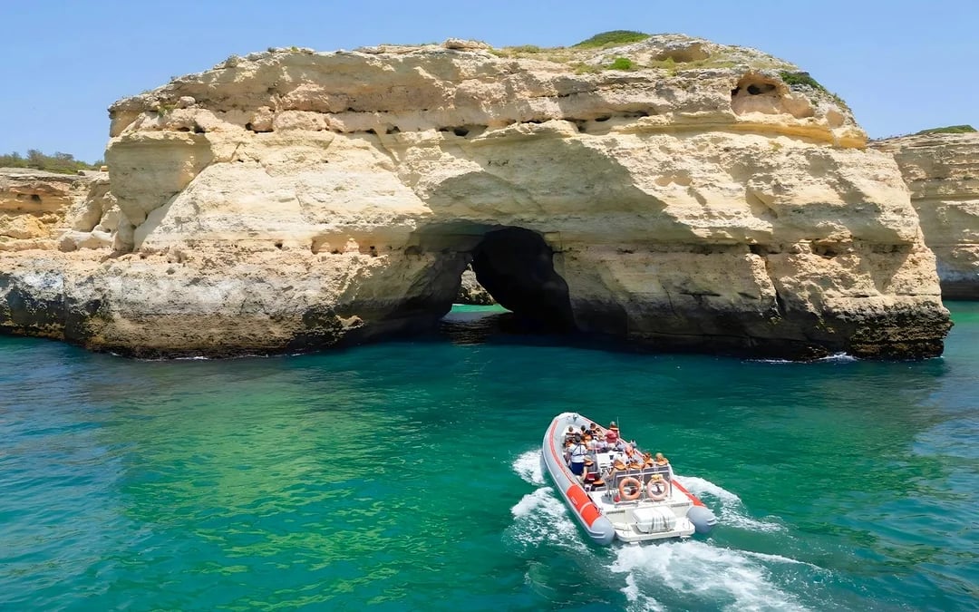 From Portimão: Benagil Cave & Marinha Beach Boat Tour Image 7