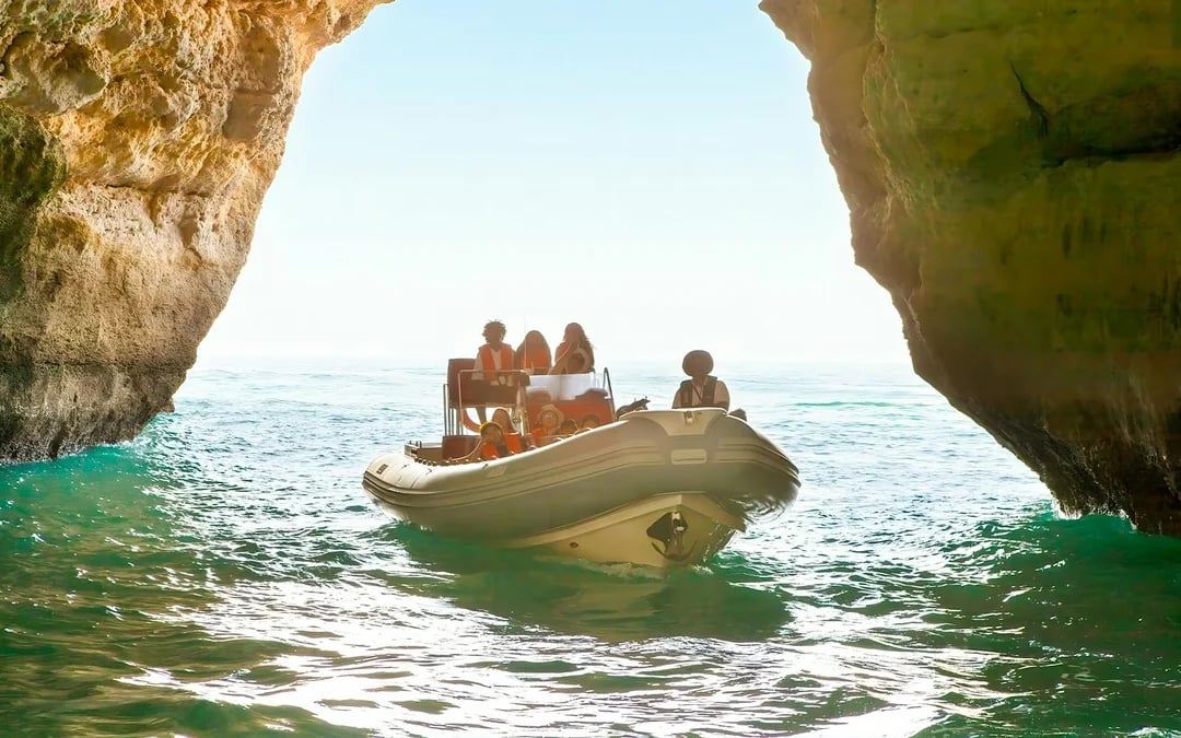 From Portimão: Benagil Cave & Marinha Beach Boat Tour Image 8