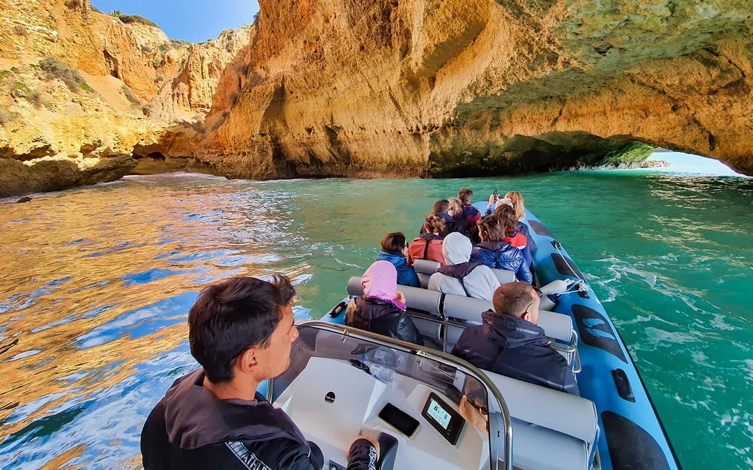 From Portimão: Benagil Cave & Marinha Beach Boat Tour Image 10