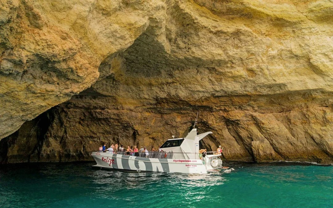 From Portimao: Benagil Cave Catamaran Cruise & Dolphin Watching Image 6