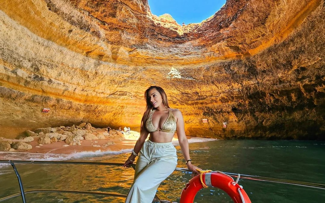 From Portimão: Benagil Cave Private Boat Tour Image 4