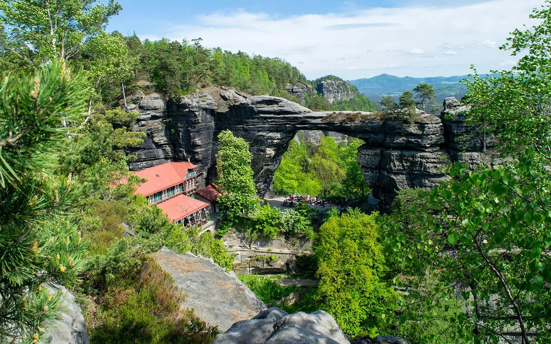 From Prague: Bastei Bridge & Tisa Walls Labyrinth Day Trip Image 3