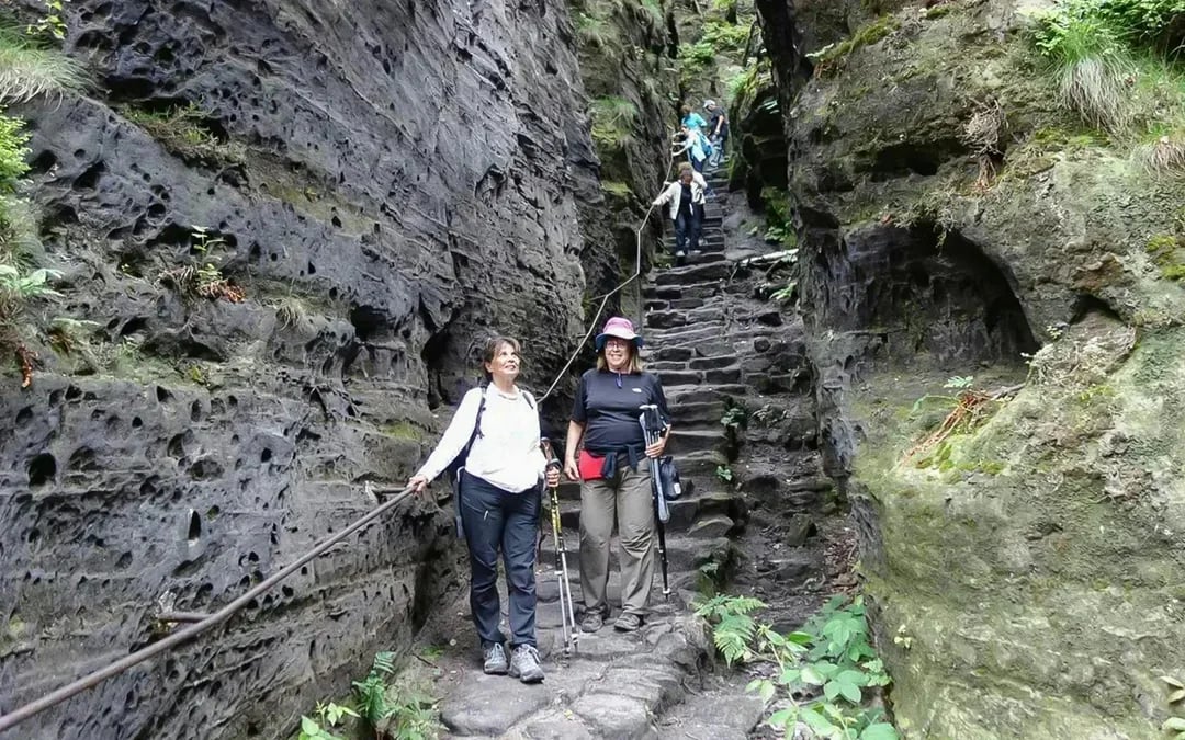 From Prague: Bastei Bridge & Tisa Walls Labyrinth Day Trip Image 5