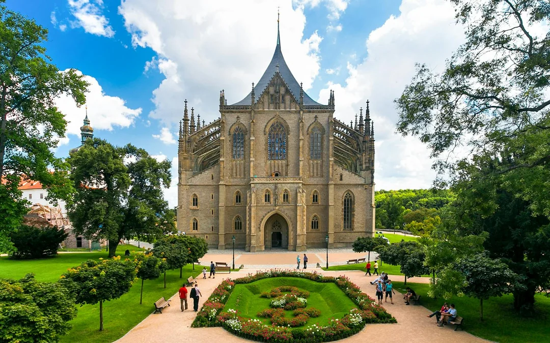 From Prague: Kutná Hora Bone Church & St Barbara's Cathedral Day Trip Image 1