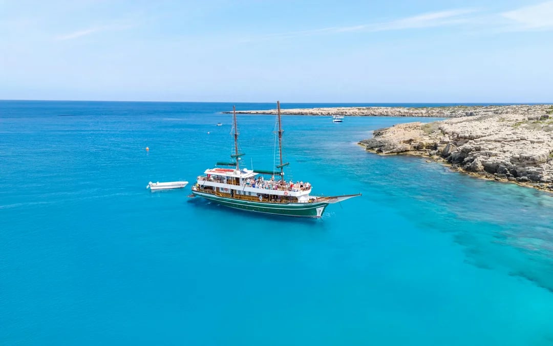 From Protaras: Blue Lagoon & Sea Caves Morning or Sunset Cruise Image 10