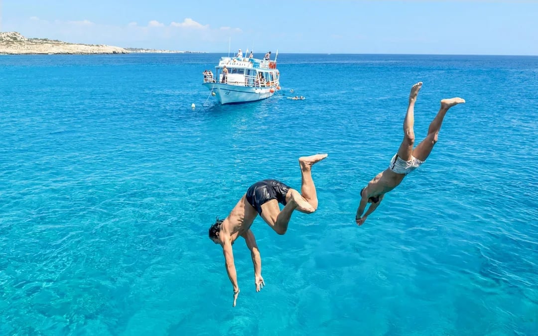 From Protaras: Blue Lagoon Cruise to Sea Caves & Turtle Cove Image 4