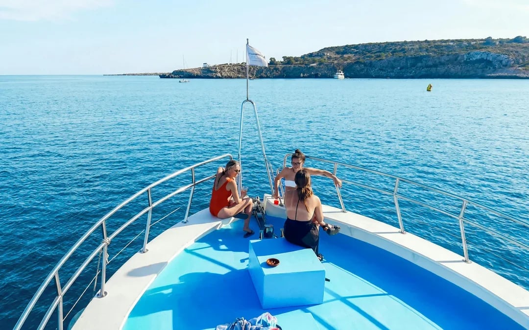 From Protaras: Blue Lagoon Cruise to Sea Caves & Turtle Cove Image 8