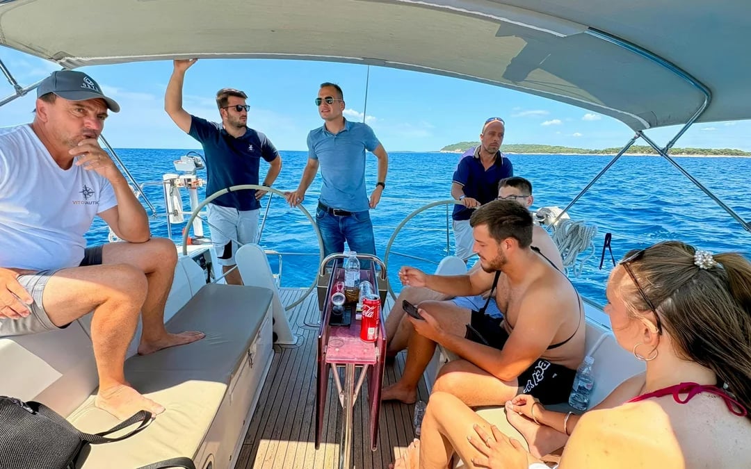 From Pula: Brijuni Islands & Dolphin Sailing Small-Group Sunset Cruise with Drinks Image 3