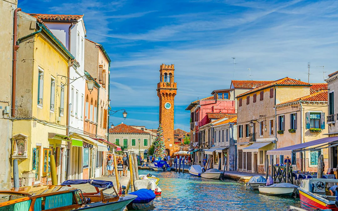 From Punta Sabbioni: Murano, Burano & Torcello Islands Boat Tour with Glass Blowing Image 3