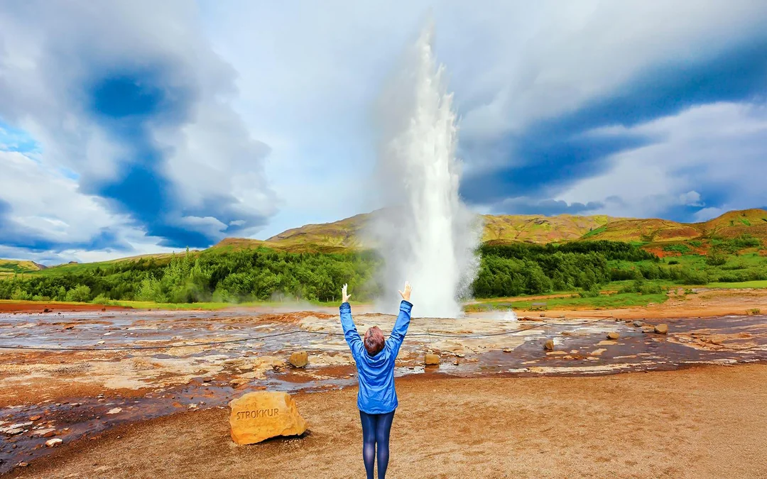 From Reykjavik: Day Tour of Golden Circle, Kerid Crater & Secret Lagoon Image 1