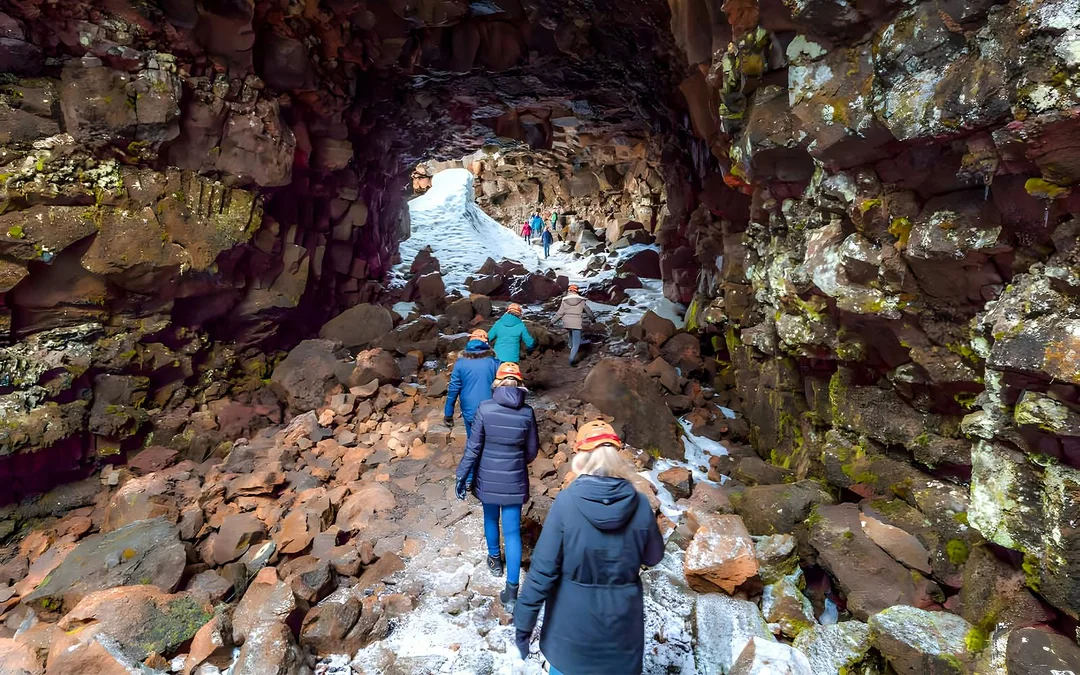 From Reykjavik: Raufarhólshellir Lava Tunnel Guided Tour with Transfers Image 1