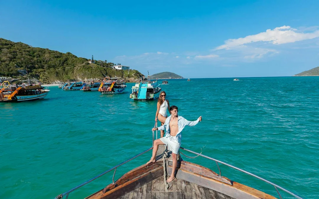 From Rio: Arraial do Cabo Full-Day Tour with Schooner Cruise Image 1