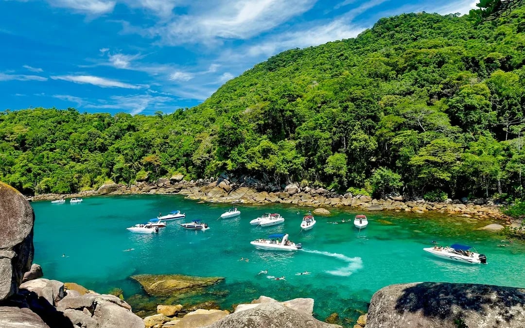From Rio: Ilha Grande Full-Day Tour with Schooner Cruise Image 1