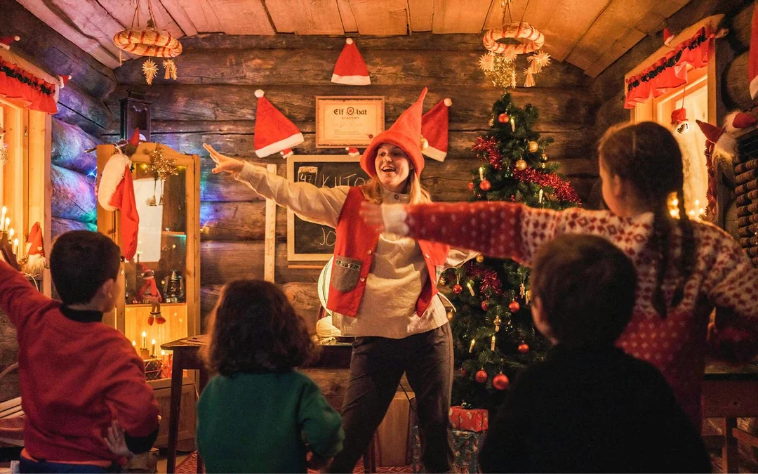 From Rovaniemi: Elf Hat Academy in Santa's Village Image 3