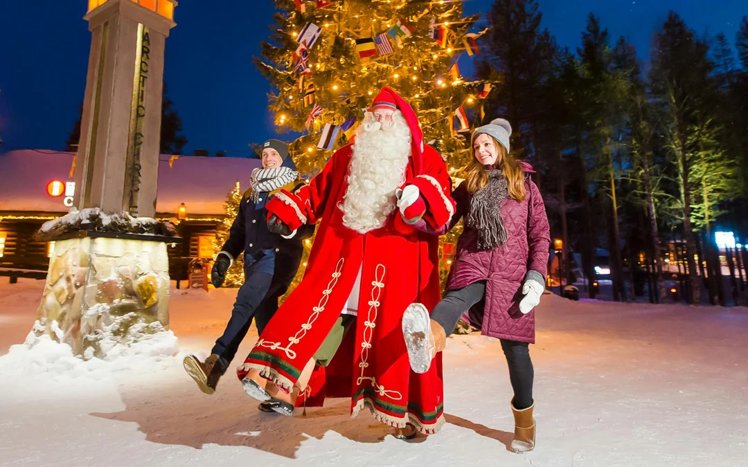 From Rovaniemi: Meet Santa Claus, Reindeer Sleigh Ride & Huskies Image 2