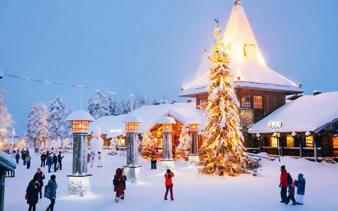 From Rovaniemi: Meet Santa Claus, Reindeer Sleigh Ride & Huskies Image 5