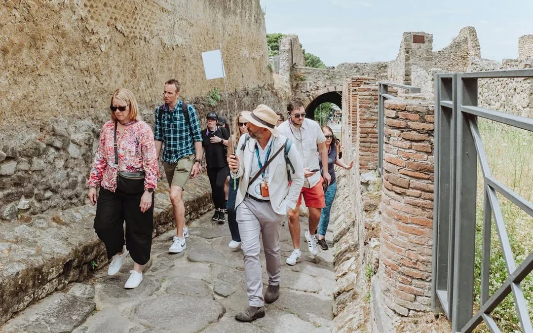 From Salerno Port: Pompeii and Herculaneum Private Excursion tickets included Image 1