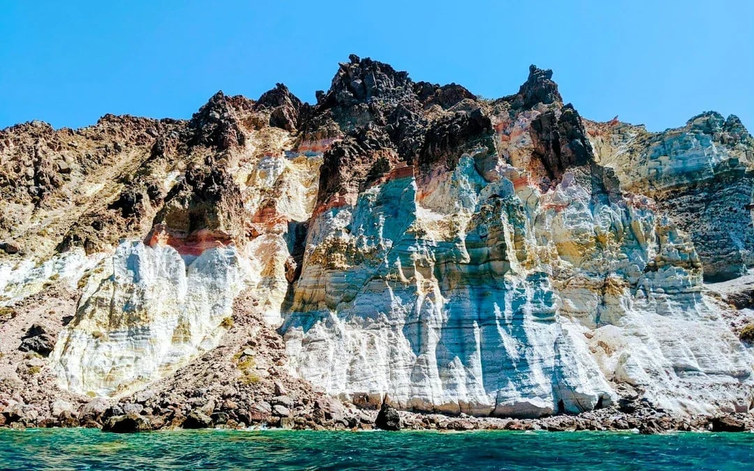 From Santorini: Premium Catamaran Cruise with Meal, Drinks & Transfers Image 10