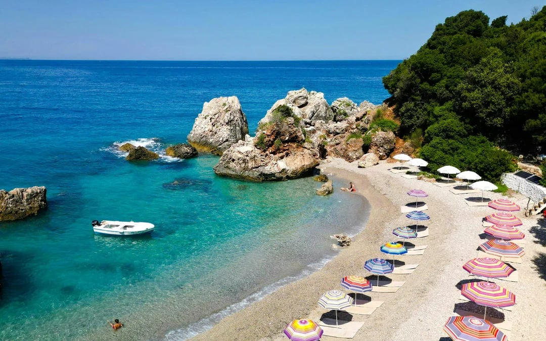 From Saranda: Krorez Boat Tour with Traditional Lunch & Swim Stops Image 2
