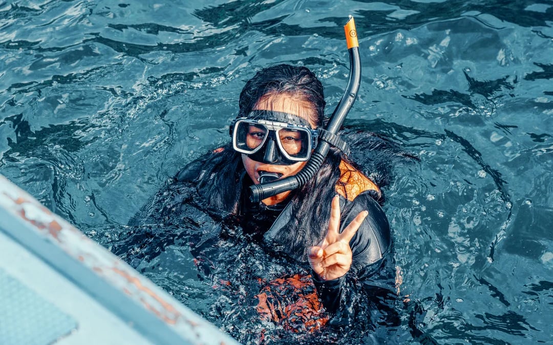 From Sharm El-Sheikh: Ras Mohamed & White Island Diving & Snorkeling Cruise with BBQ Lunch & Transfers Image 3