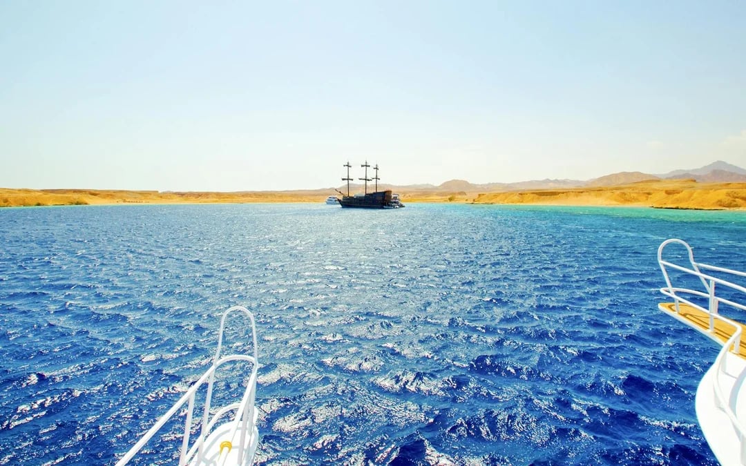 From Sharm El-Sheikh: Ras Mohamed & White Island Diving & Snorkeling Cruise with BBQ Lunch & Transfers Image 7