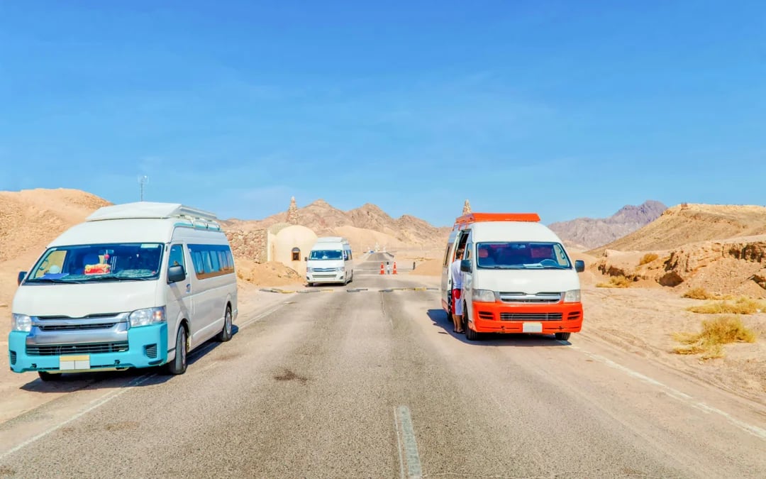 From Sharm El-Sheikh: Ras Mohamed Park, Allah's Gate and Magic Lake Half Day Tour By Road Image 2