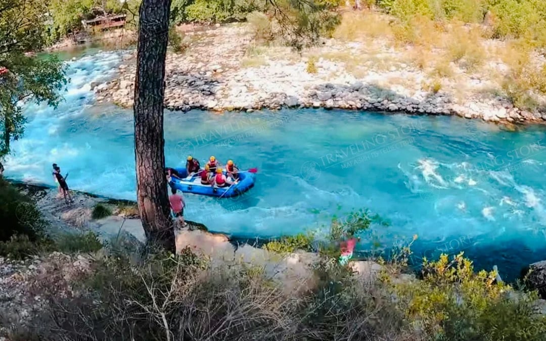 From Side: Köprülü Canyon Rafting with Zipline and Buggy Safari Combo Image 3