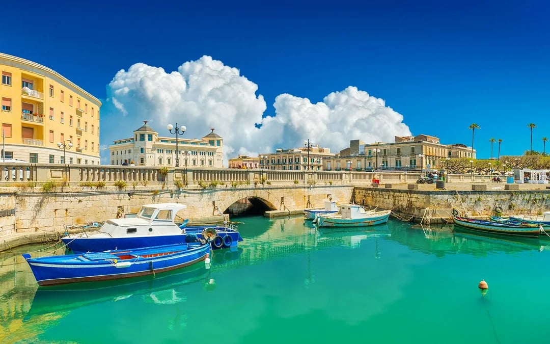 From Siracusa: Valley of the Temples and Stair of the Turks Full-Day Tour Image 1