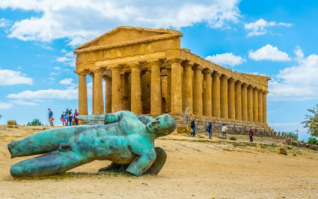 From Siracusa: Valley of the Temples and Stair of the Turks Full-Day Tour Image 3