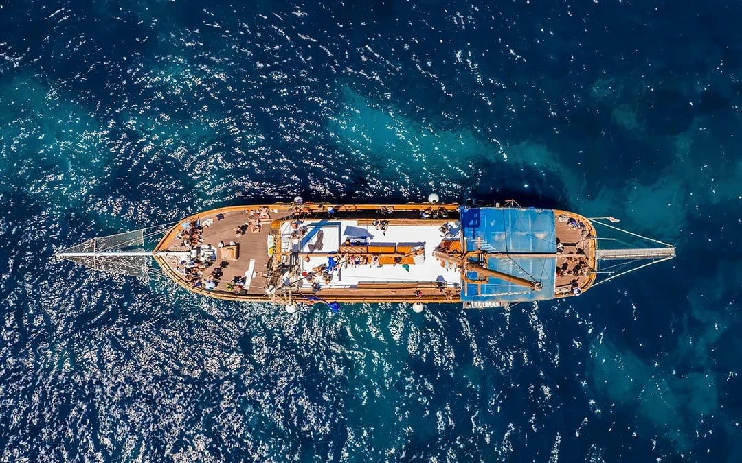 From Sliema: Cruise to Gozo and Comino on a Turkish Gulet with Lunch & Drinks Image 2