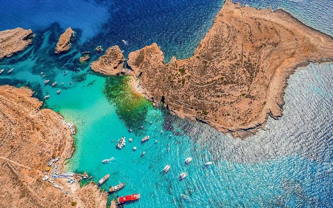From Sliema: Cruise to Gozo and Comino on a Turkish Gulet with Lunch & Drinks Image 11