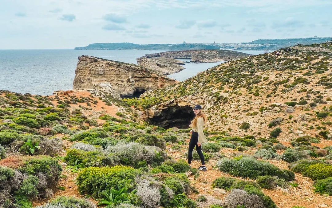 From Sliema: Cruise to Gozo and Comino on a Turkish Gulet with Lunch & Drinks Image 9