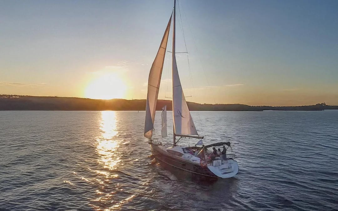 From Sopot: Sunset Cruise from the Pier with Prosecco Image 6