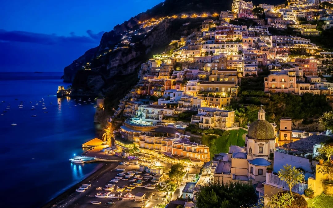 From Sorrento: Positano Sunset Small-Group Tour with Hotel Pickup and Drop-off Image 1