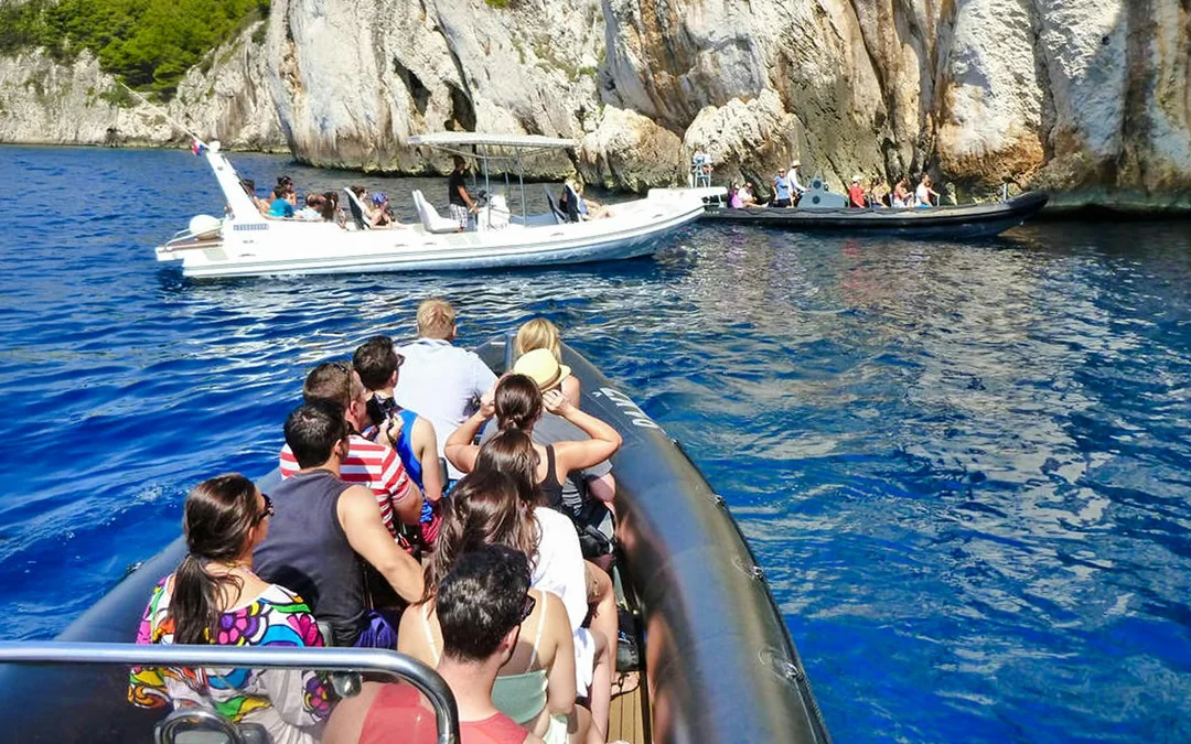 From Split: Blue Cave, Mamma Mia, Hvar and 5 Island Boat Tour Image 4