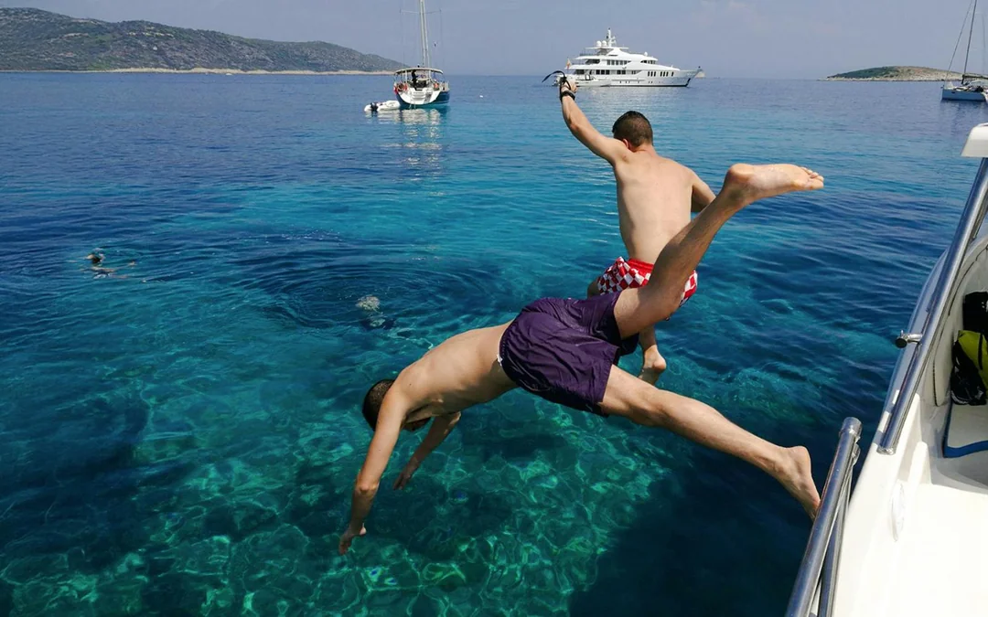 From Split: Blue Cave, Mamma Mia, Hvar and 5 Island Boat Tour Image 5