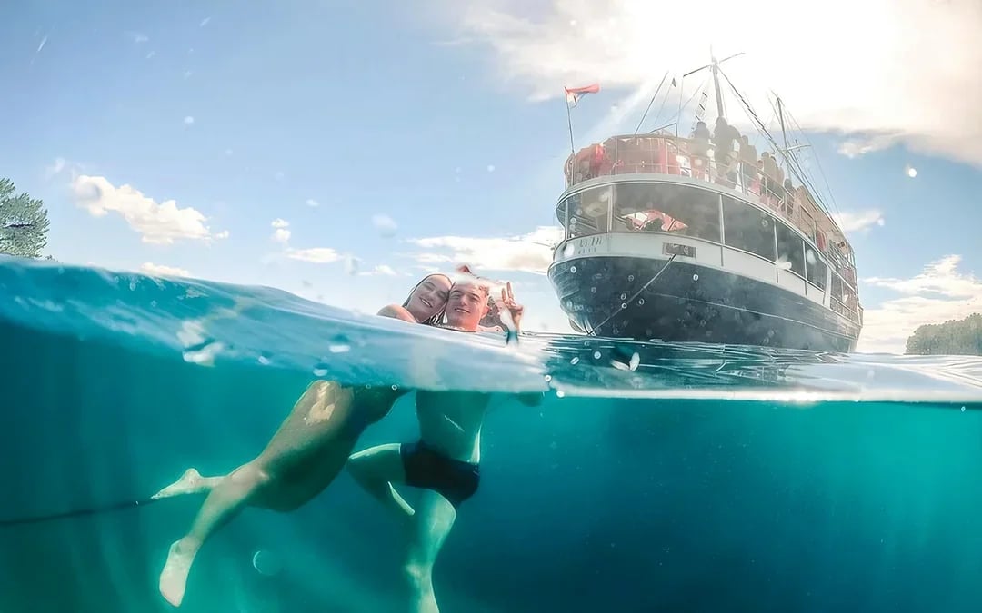 From Split: Blue Lagoon Boat Party Cruise with DJ & After-Party Entry Image 2