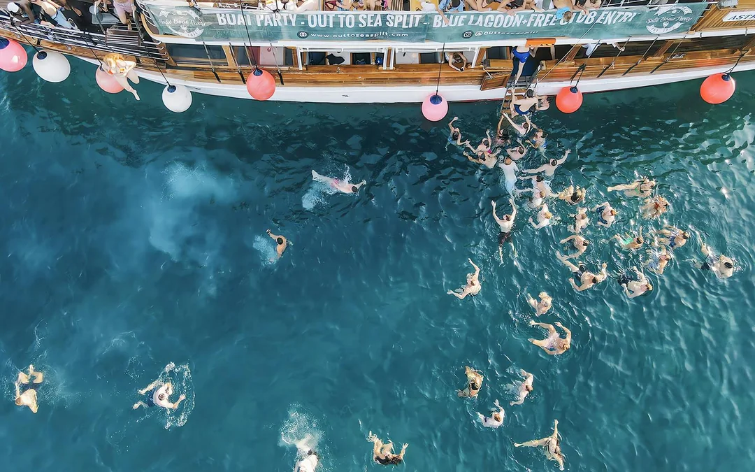 From Split: Blue Lagoon Boat Party with DJs, Swim, Shots & AfterParty Image 4