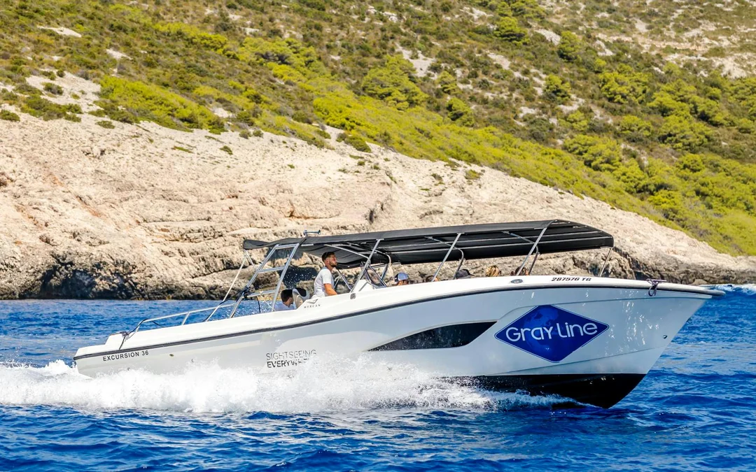 From Split: Blue Lagoon, Duga Bay & Trogir Boat Tour with Snorkeling Image 3
