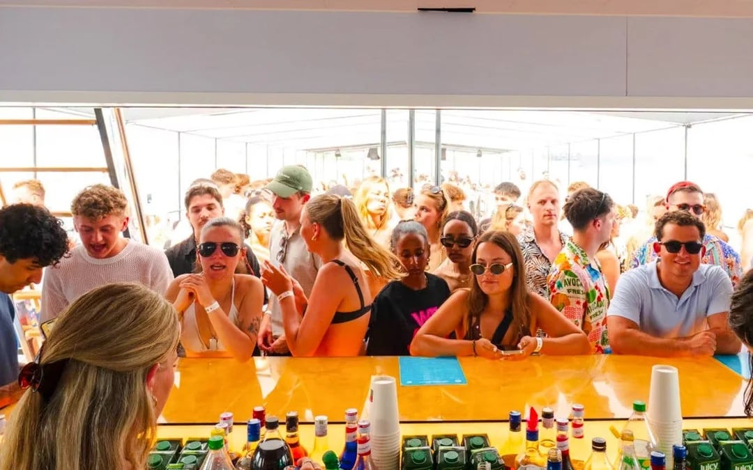 From Split: Blue Lagoon Yacht Party with Swim Stop, DJs & Nightclub Entry Image 7
