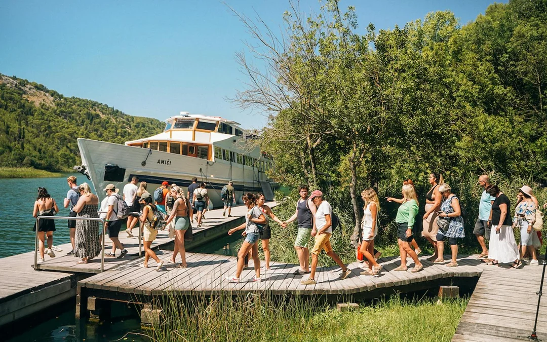 From Split: Full-Day Guided Trip to Krka National Park with Boat Ride & Wine Tasting Image 3
