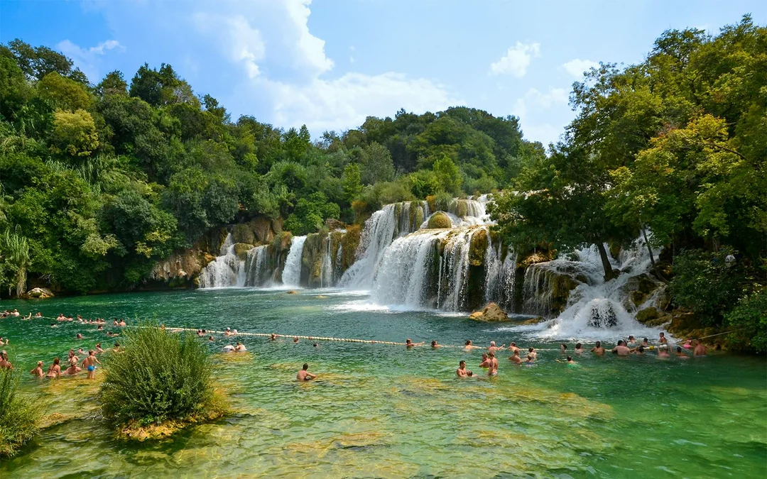 From Split: Full-Day Trip to Krka National Park with Boat Ride & Swimming without Entry Tickets Image 4