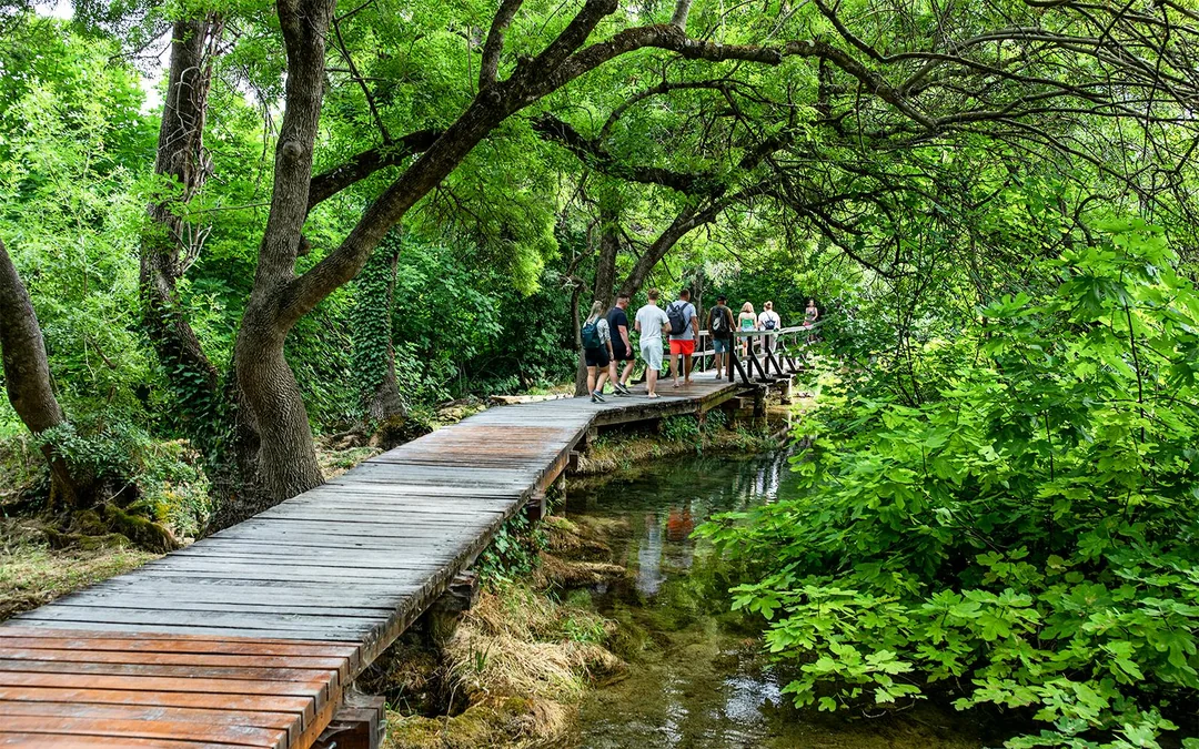 From Split: Krka National Park Day Trip with Wine and Olive Oil Tasting Image 3