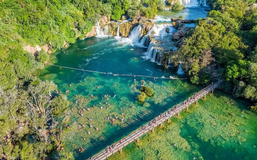 From Split: Krka National Park Day Trip with Wine and Olive Oil Tasting Image 10
