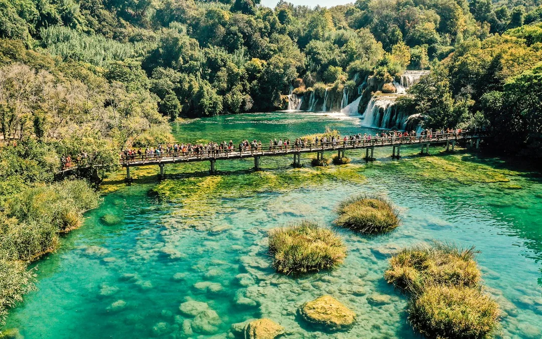 From Split: Krka National Park Guided Day Trip with Boat Ride and Swimming Image 2